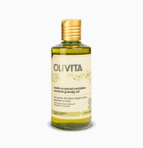 OLIVITA Pflegendes und feuchtigkeitsspendendes Körperöl - Hautpflege mit Nativem Olivenöl extra, Öl der Avocado, Kokosöl & Hanföl - 250ml Naturkosmetik von La Chinata