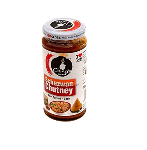 Ching's Secret Schezwan Chutney - Chutney Sie können eintauchen, Verbreiten oder Kochen mit - 8.8Oz. 250g. von Red Rickshaw