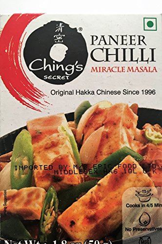 Ching's Paneer Chilli Miracle Masala, 50 g, 2 Stück Ching's Paneer Chilli Miracle Masala, 50 g, 2 Stück von CHING'S
