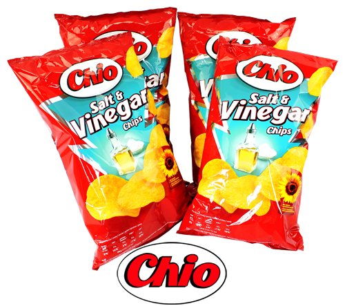 Chio Chips Salt & Vinegar 4Pack | Dipworld Edition von Chio Chips