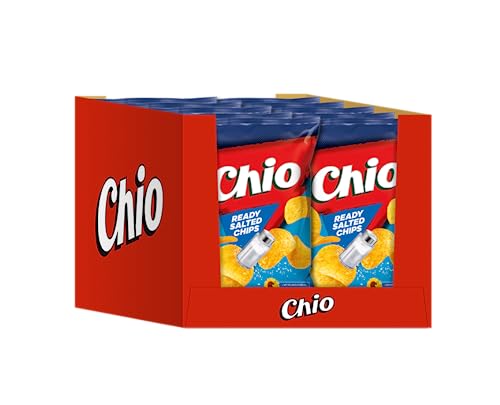 Chio Chips Ready Salted Chips, 10er Pack (10 x 150 g) von Chio