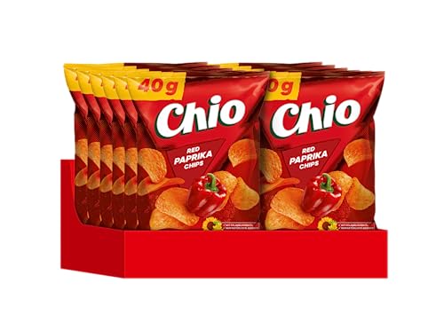 Chio Chips Red Paprika, 12er Pack (12 x 40 g) von Chio