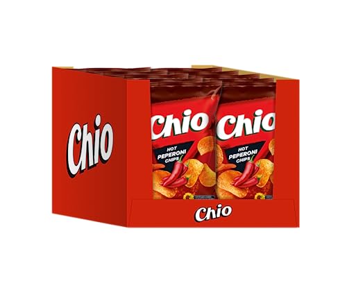 Chio Chips Hot Peperoni, 10er Pack (10 x 175 g) von Chio