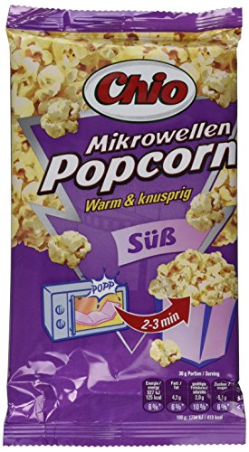 Chio Mikrowellen Popcorn Warm & Knusprig Süß 22 x 100g Beutel Chio Mikrowellen Popcorn Warm & Knusprig Süß 22 x 100g Beutel von Chio