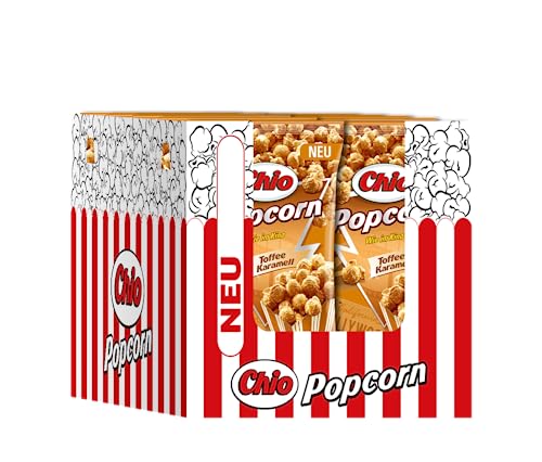 Chio Popcorn Toffee Karamell, 12er Pack (12 x 120 g) von Chio