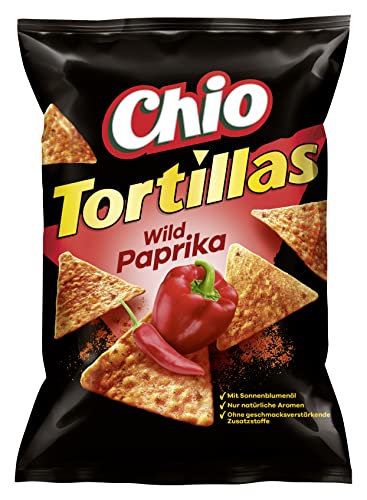 Chio Tortillas Wild Paprika, 125g Chio Tortillas Wild Paprika, 125g von Chio