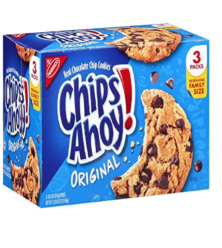 Nabisco, Chips Ahoy!, Real Chocolate Chip Cookies, Original, Resealable Family Size, 54.6oz Box von Chips Ahoy!