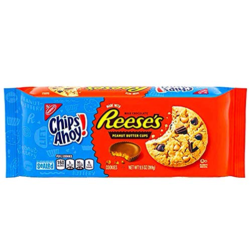 Nabisco Chips Ahoy! Chewy Chocolate Chip Cookies With Reese's Peanut Butter Cups (269g) von Chips Ahoy!