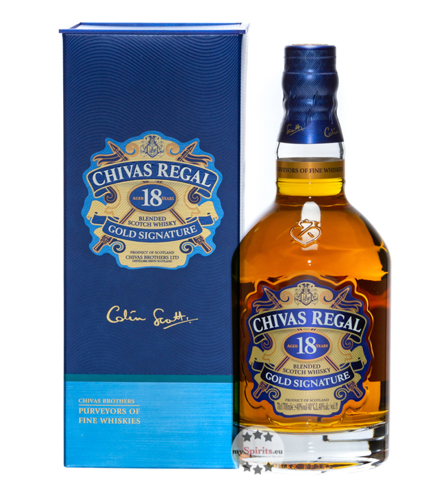 Chivas Regal 18 Gold Signature (40 % vol., 0,7 Liter) von Chivas Brothers Ltd.