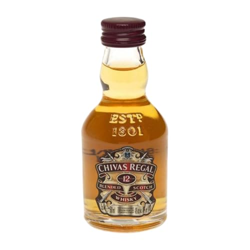 Whiskey Blended 6 Einheiten Box Chivas Regal Cristal 12 Jahre Miniaturflasche 5 cl Whiskey Blended 6 Einheiten Box Chivas Regal Cristal 12 Jahre Miniaturflasche 5 cl von Chivas Brothers Ltd