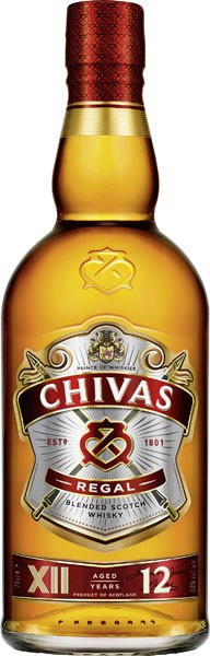 Chivas Regal Blended Scotch Whisky 12 Years 40% vol. 0,7 l von Chivas Brothers