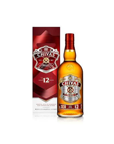 Chivas Regal 12 Years Old - Blended Scotch Whisky aus dem Herzen der Speyside - 1l (1er Pack) von Chivas Regal