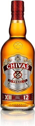Chivas Regal 12 Jahre Premium Blended Scotch Whisky – 12 Jahre gereifter Whisky aus schottischen Malt & Grain Whiskys aus der Region Speyside – 1 x 0,7 L Chivas Regal 12 Jahre Premium Blended Scotch Whisky – 12 Jahre gereifter Whisky aus schottischen Malt & Grain Whiskys aus der Region Speyside – 1 x 0,7 L von Chivas Regal
