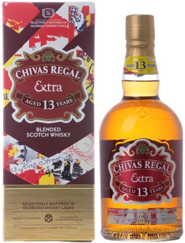 Chivas Brothers Chivas Regal EXTRA 13 Years Old Blended Malt Scotch Whisky 40% Volume 0,7l in Geschenkbox Whisky von Chivas Regal