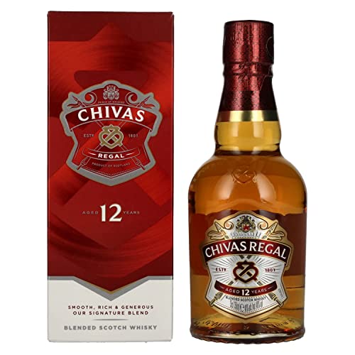 Chivas Regal Scotch 12 Years Old Whisky (1 x 0.35 l) | 350 ml (1er Pack) von Chivas Regal