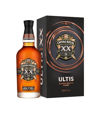 Chivas Regal Ultis Blended Malt Scotch Whisky – Edle Komposition aus fünf erlesenen Single Malts der berühmten Speyside-Region – 1 x 0,7 l Chivas Regal Ultis Blended Malt Scotch Whisky – Edle Komposition aus fünf erlesenen Single Malts der berühmten Speyside-Region – 1 x 0,7 l von Chivas Regal