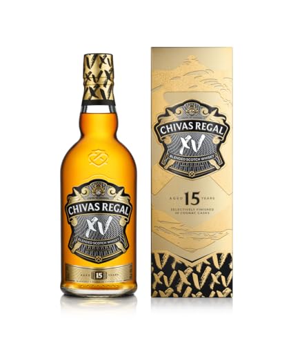 Chivas Regal XV - 15 jähriger Blended Scotch Whisky mit weichem und mildem Geschmack - 0,7l von Chivas Regal