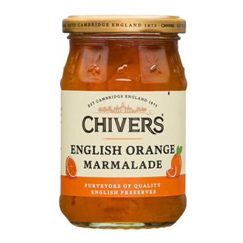 Chivers English Orange, authentische englische Marmelade für Orangen Liebhaber, Ideal zum Frühstück, aufs Brötchen, 6er Pack, 340g Chivers English Orange, authentische englische Marmelade für Orangen Liebhaber, Ideal zum Frühstück, aufs Brötchen, 6er Pack, 340g von Chivers
