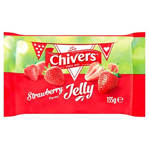 Chivers Gelee mit Erdbeergeschmack, 135 g Chivers Gelee mit Erdbeergeschmack, 135 g von Chivers