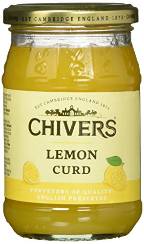 Chivers Lemon Curd, authentische englische Marmelade für süße Zitronen Liebhaber, Ideal zum Frühstück, aufs Brötchen 6er Pack 320g von Chivers