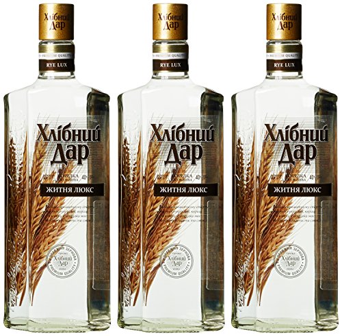 Chlebnyi Dar Lux Wodka (3 x 0.7 l) von Chlebnyi Dar