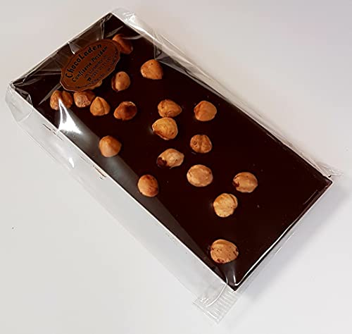 ChocoLaden - Bitterschokolade mit Haselnuss -HANDGEMACHT- von ChocoLaden Confiserie Potsdam