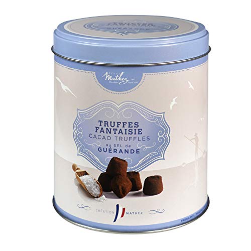 Cacao Trüffel mit Salz aus Guérande von Chocolat Mathez