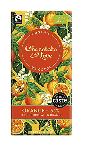 Orange - 65% Dark Chocolate and Orange 18 x 80 gr Orange - 65% Dark Chocolate and Orange 18 x 80 gr von Chocolate and Love