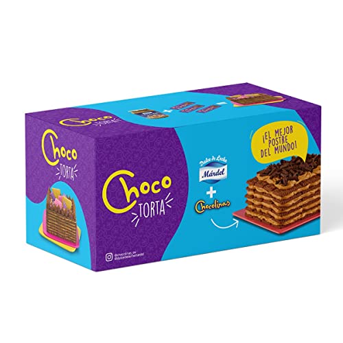 Chocotorta Pack- 3 Einheiten Chocolinas + 1 Einheit Dulce de Leche Mardel Pastelero 450g von Mardel