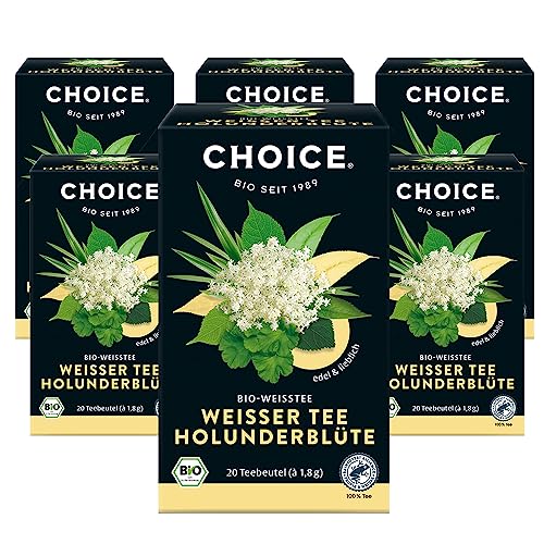 CHOICE Weißer Tee Holunderblüte Bio von Choice