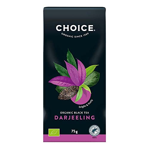 Choice Darjeeling, Schwarztee, lose, 75g von Choice