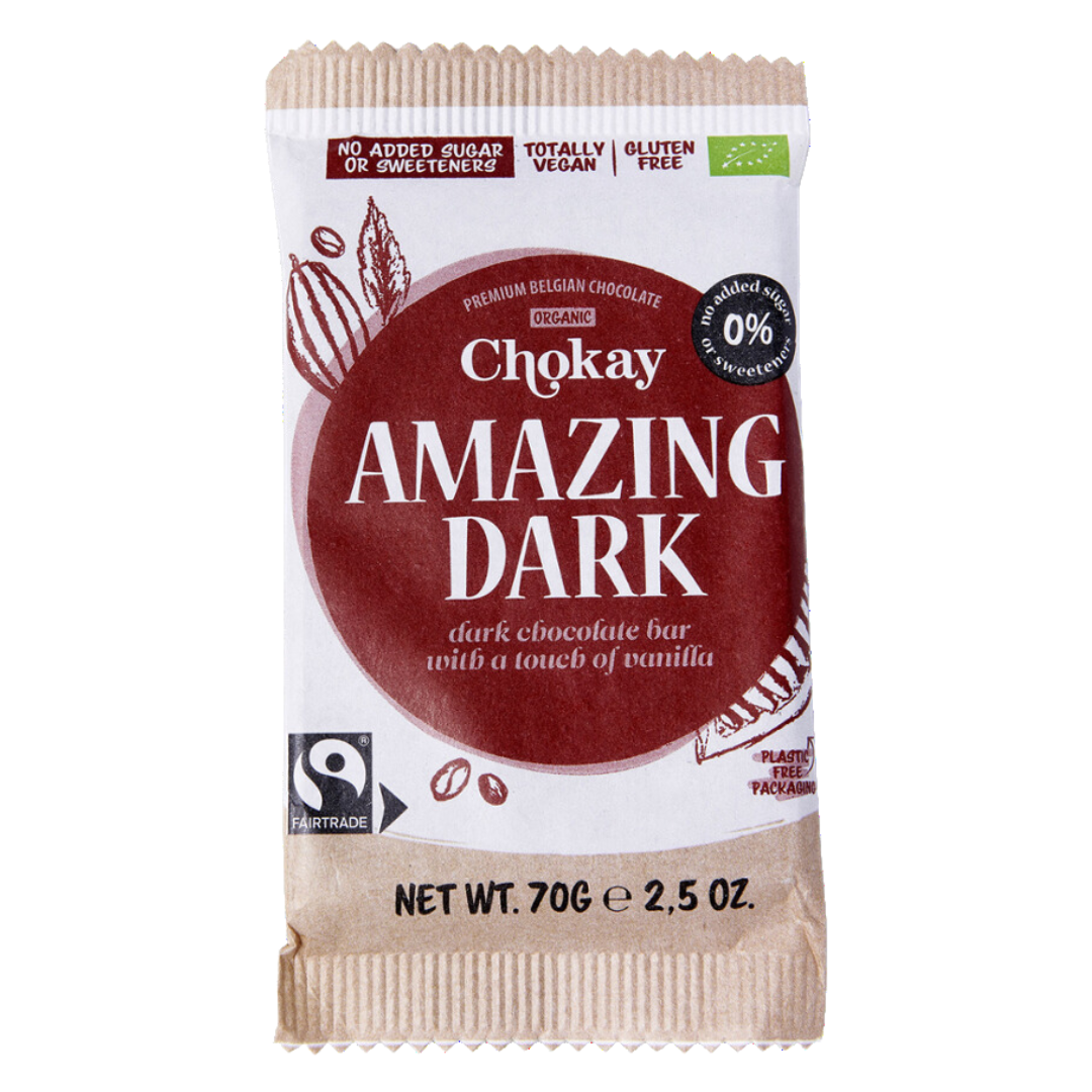 Bio Amazing Dark Fair Trade - Bar Bio Amazing Dark Fair Trade - Bar von Chokay BV