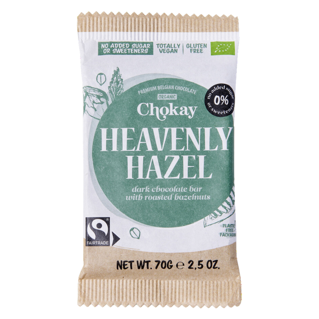 Bio Heavenly Hazelnut Fair Trade - Bar Bio Heavenly Hazelnut Fair Trade - Bar von Chokay BV