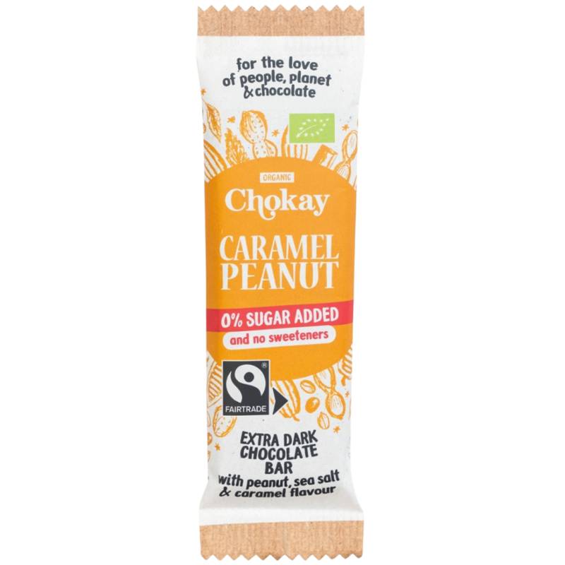Bio Peanut Caramel Fair Trade - Snackbar von Chokay BV