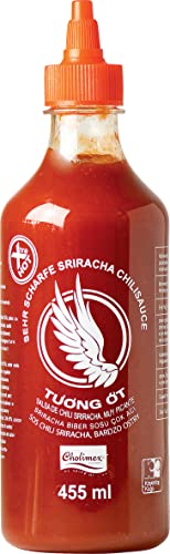 CHOLIMEX Chilisauce, Sriracha, sehr scharf, 1 x 455 ml von Cholimex