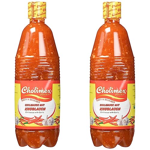 Cholimex Chilisauce, Knoblauch, 750ml (1 x 820 g Packung) (Packung mit 2) von Cholimex