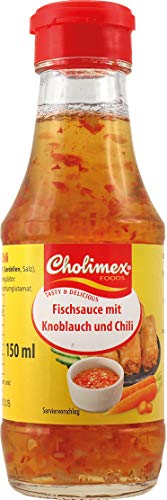 Cholimex Fischsauce mit Knoblauch und Chili, 180 g 9614, 150 ml von Cholimex