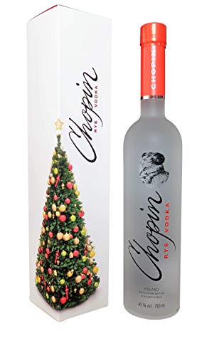 Chopin Rye im Weihnachtskarton | Polnischer Qualitätswodka | 0,7 Liter, 40% von Chopin