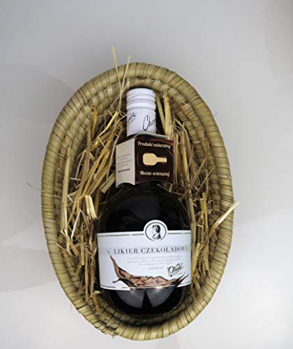 Geschenkkörbchen Chopin-Wedel Schokolikör | Fairtrade Handarbeit-Korb, inklusive Dekoheu Geschenkkörbchen Chopin-Wedel Schokolikör | Fairtrade Handarbeit-Korb, inklusive Dekoheu von Chopin