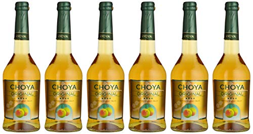 Choya Original japanischer Pflaumenwein (Weinhaltiges Getränk, Ume Frucht, fruchtig, süß, 10% vol.) 6er Pack (6 x 0,5 l) von Choya