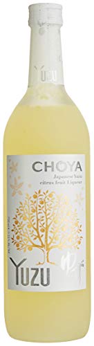 Choya Yuzu (japanischer Fruchtlikör, alkoholhaltiges Getränk aus Japan, Yuzu Frucht, 15% vol.) 1er Pack (1 x 0,7 l) von Choya