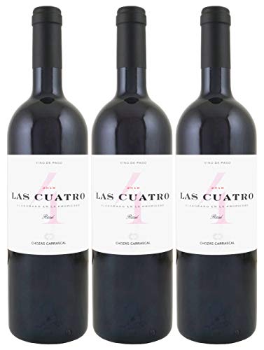 Chozas Carrascal Las Cuatro Vino de Pago Rosado 2018 Bio (3 x 0.75 l) von Chozas Carrascal