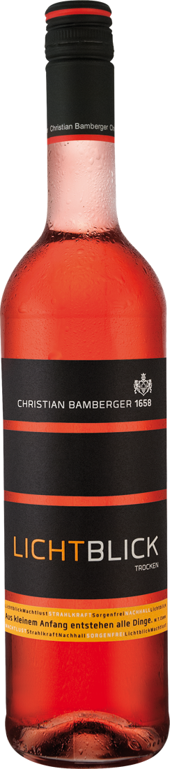 Christian Bamberger Roséwein Lichtblick 2023 von Christian Bamberger