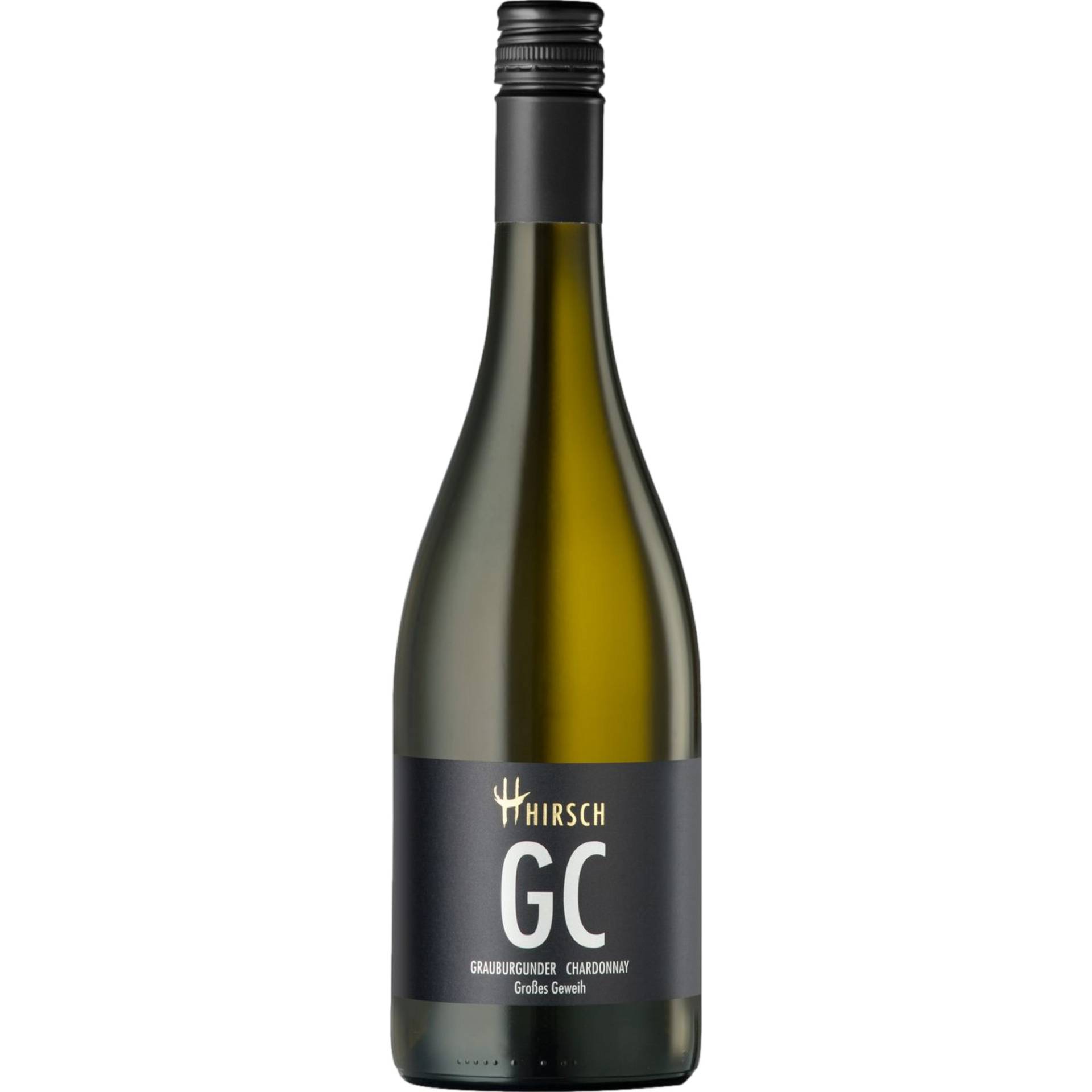 Hirsch GC Großes Geweih Grauburgunder Chardonnay, Trocken, Württemberg, Württemberg, 2022, Weißwein Hirsch GC Großes Geweih Grauburgunder Chardonnay, Trocken, Württemberg, Württemberg, 2022, Weißwein von Christian Hirsch Weine e.K., Kastanienstr.1, 74211 Leingarten