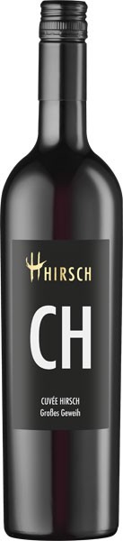 Hirsch Cuvée Hirsch Großes Geweih Vegan Rotwein trocken 0,75 l von Christian Hirsch