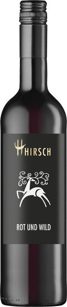 Hirsch Rot und Wild Vegan Rotwein trocken 0,75 l von Christian Hirsch