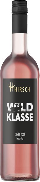 Hirsch Wild Klasse Cuvée Rosé Roséwein halbtrocken 0,75 l von Christian Hirsch