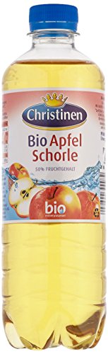 Christinen Apfelschorle, 24er Pack, EINWEG (24 x 500 ml) von Christinen