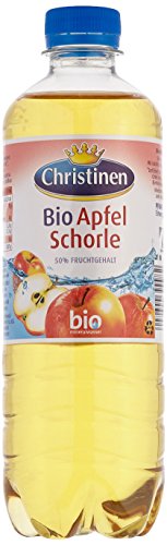 Christinen Apfelschorle, 24er Pack, EINWEG (24 x 500 ml) von Christinen