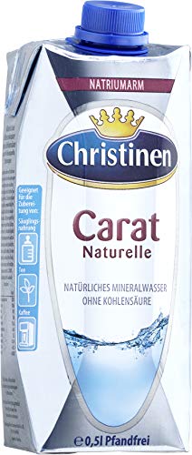 Christinen Carat Mineralwasser, 24er Pack (24 x 500 ml) von Christinen
